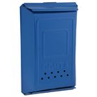 Ящик почтовый «Классика», вертикальный, без замка (с петлёй), синий - Фото 1