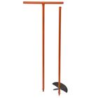 Бур садовый, шнековый, 2 ножа: d = 150 мм, d = 200 мм, длина 2 м, цвет МИКС - Фото 6