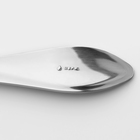 Ложка столовая «Волна», длина 19,5 см, толщина 2 мм, цвет серебристый 1363169