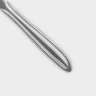 Нож столовый «Вираж», длина 20 см, толщина 2 мм, цвет серебристый (комплект 12 шт) - фото 27589472