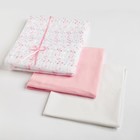 Комплект на выписку всесезонный "Непоседа", 10 предметов, цвет розовый микс - Фото 3