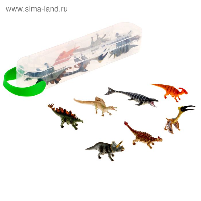 Набор мини-динозавров, коллекция 1 - Фото 1