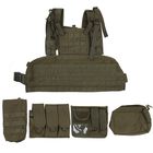 Жилет разгрузочный KINGRIN Tactical vest with accessory (OD) VE-17-OD - Фото 3