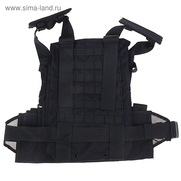 Жилет разгрузочный KINGRIN Tactical vest (Black) VE-20-BK - Фото 1