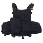 Жилет разгрузочный KINGRIN Tactical vest (Black) VE-21-BK - Фото 2