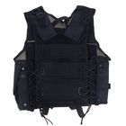 Жилет разгрузочный KINGRIN TVE tactical vest (Black) VE-31-BK - Фото 2