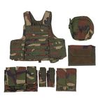 Жилет разгрузочный KINGRIN CIRAS vest (Woodland) VE-01-WL - Фото 3