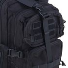 Рюкзак 3P Tactical Backpack Black BP-02-BK, 40 л - Фото 4