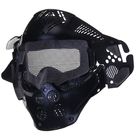 Маска для страйкбола KINGRIN Tactical gear mesh full face mask (Black) MA-07-BK - Фото 4