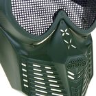 Маска для страйкбола KINGRIN Simple Tactical transformers mask-Steel mesh (OD) MA-18-OD - Фото 3