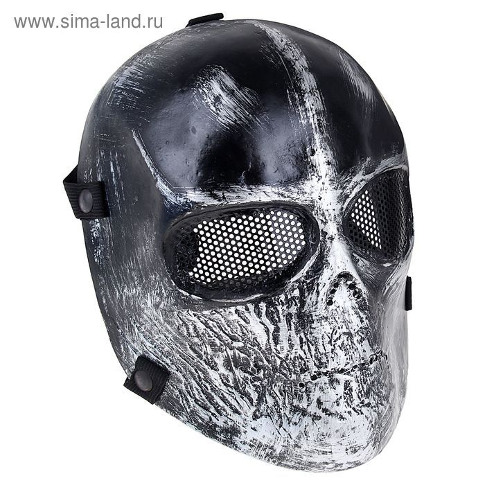 Маска для страйкбола KINGRIN Army of two mask (Silver) MA-31-YH - Фото 1