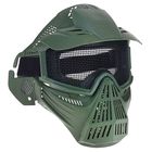 Маска для страйкбола KINGRIN Tactical gear mesh full face mask (OD) MA-07-OD - Фото 1