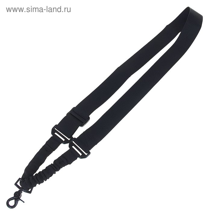 Ремень оружейный KINGRIN one point sling (Black) SL-07-BK - Фото 1