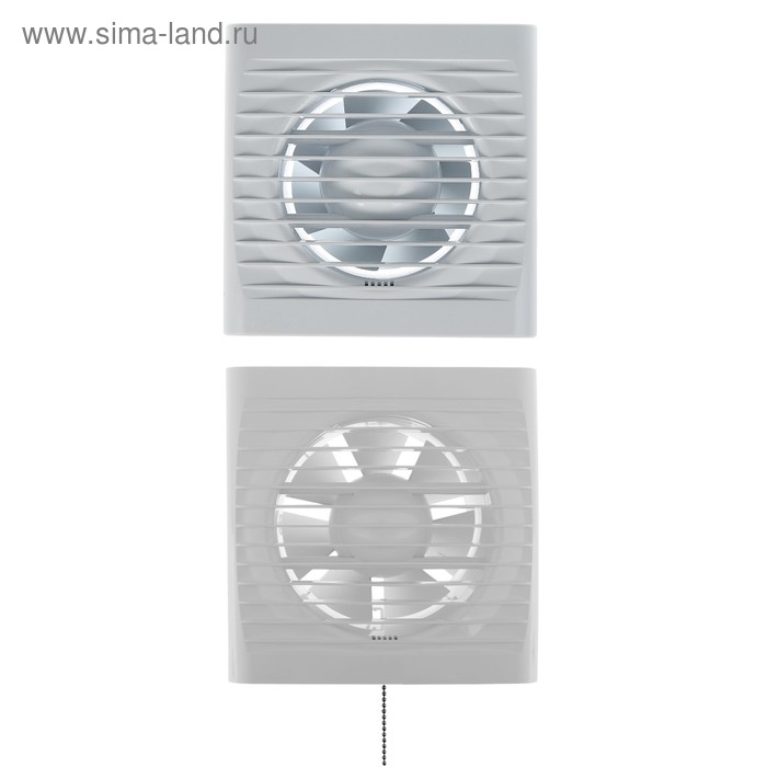 Вентилятор вытяжной AURAMAX OPTIMA 4-02, 150х150 мм, d=100 мм, 220‒240 В, с выключателем - Фото 1