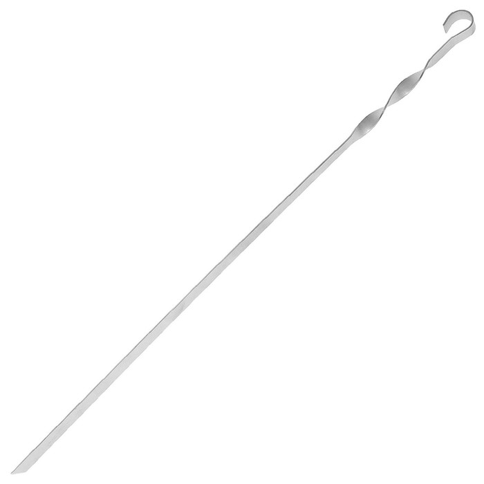 Шампур Maclay, прямой, толщина 1.5 мм, 50х1 см - фото 1905363063