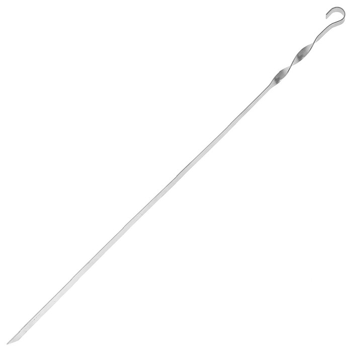 Шампур Maclay, прямой, толщина 1.5 мм, 60×1 см - фото 1911207600