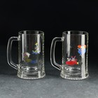 Набор кружек для пива «Приколисты», 500 мл, 2 шт, рисунок МИКС - Фото 3