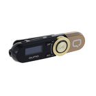 MP3 плеер Qumo Magnitola Gold, 4 Гб, дисплей 1.1", USB 2.0, цвет золото - Фото 1