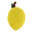 Декоративная подушка из войлока "Лимон" диаметр 30 см - Фото 1