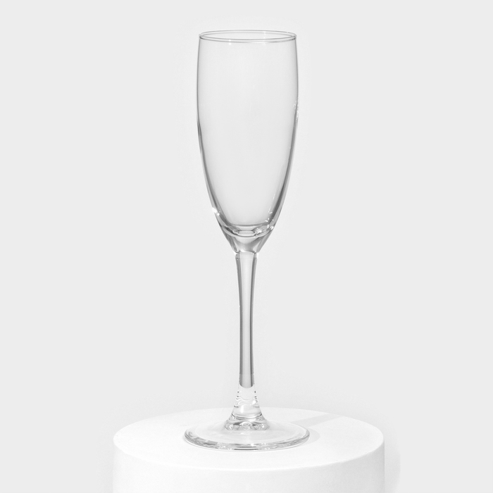 Набор стеклянных бокалов для шампанского «Эталон», 170 мл, 6 шт - фото 1908269616