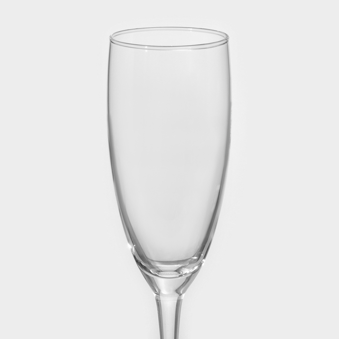 Набор стеклянных бокалов для шампанского «Эталон», 170 мл, 6 шт - фото 1908269617