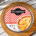 Форма круглая для запекания и выпечки из жаропрочного стекла O Cuisine, 1,3 л, d=27 см - фото 4555696