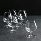Набор стеклянных бокалов для коньяка «Французский ресторанчик», 250 мл, 6 шт - фото 8460245