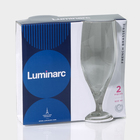 Пивные бокалы Luminarc «Французский ресторанчик», 620 мл, набор 2 шт., стекло, прозрачные - Фото 6