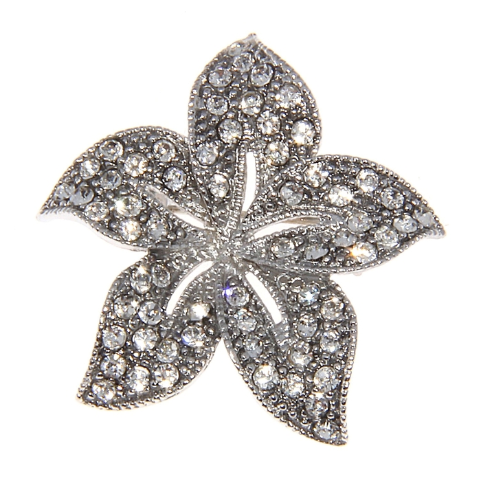 Брошь «Цветок» лилия - Фото 1