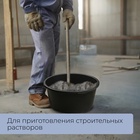 Таз строительный, 90 л, круглый, пластик - Фото 5