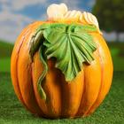 Садовая фигура из полистоуна «Тыква», 30 см - Фото 2