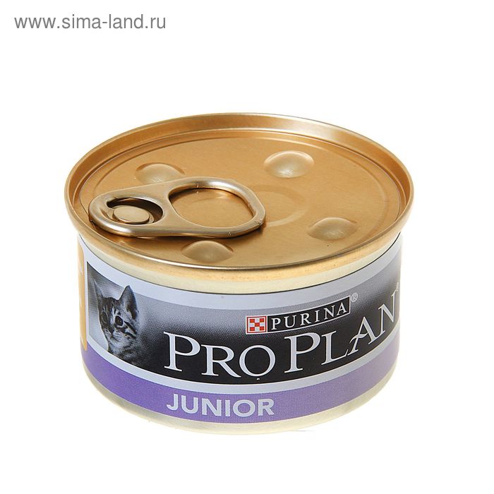 Влажный корм PRO PLAN KITTEN для котят, курица, мусс, ж/б, 85 г - Фото 1