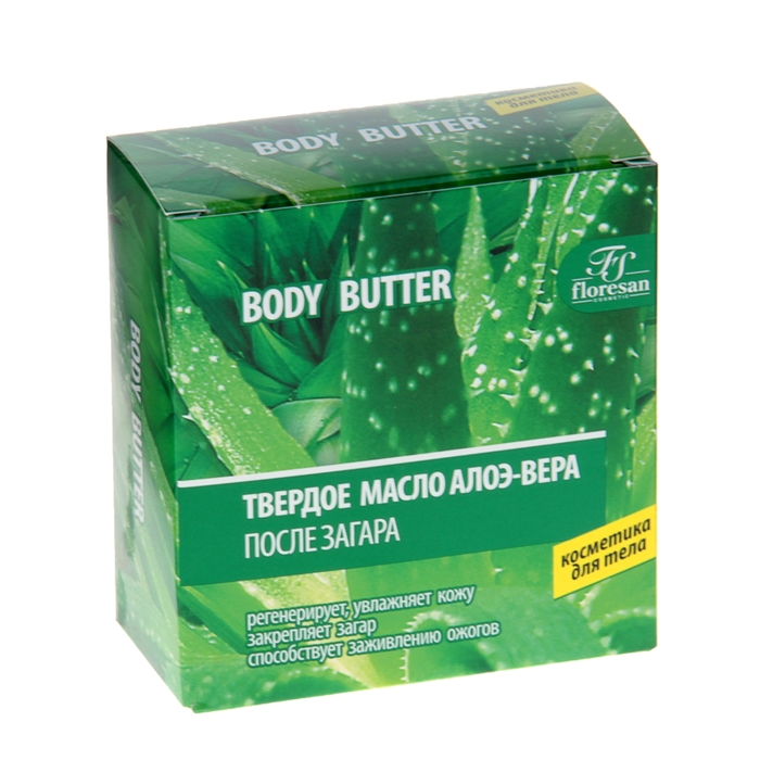 Твёрдое масло после загара "Алоэ вера", 100 мл - Фото 1