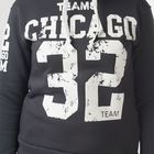 Толстовка женская "Чикаго 32", цвет тёмно-серый, размер 42 (XS) (арт. ТЖБК-СТ0001) - Фото 4