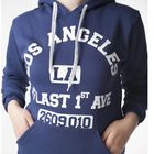 Толстовка женская "Лос Анджелес", цвет тёмно-синий, размер 42 (XS) (арт. ТЖВ-СТ0005) - Фото 4