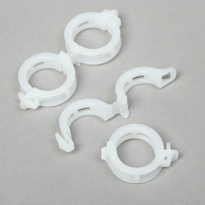 Клипса садовая, d=15 мм, набор 50 шт., Greengo