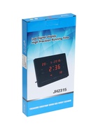 Часы электронные настенные, настольные «Соломон», будильник, 15.5×23.5 см, красная индикация, черные - Фото 10