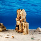 Декорация для аквариума "Трёхъярусный замок", 12 см × 24 см × 22 см, микс - Фото 4