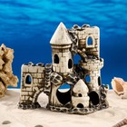 Декорация для аквариума "Трёхъярусный замок", 12 см × 24 см × 22 см, микс - Фото 6