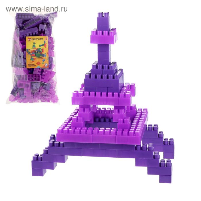 Конструктор №7, для девочек "Стиль" 120 деталей - Фото 1