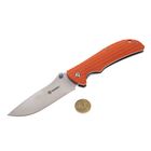 Нож складной Ganzo G723 (оранж), сталь 440C, рукоять-G10 - Фото 2