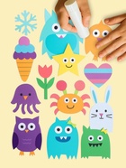 Бумага цветная А4, 16 листов, 16 цветов, Calligrata, газетная, двусторонняя, на скобе - Фото 6