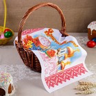Рушник пасхальный "Кулич с яйцами", 65 × 30 см - Фото 2