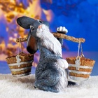 Садовая фигура полистоуна «Заяц с коромыслом», 35 см - Фото 6