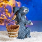 Садовая фигура полистоуна «Заяц с коромыслом», 35 см - Фото 13