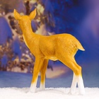 Садовая фигура из полистоуна «Оленёнок», 46×41×10 см - Фото 12