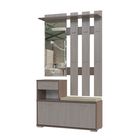 Тумба под обувь «Лира», 1000×330×755 мм, цвет бодега тёмный / светлый - Фото 3