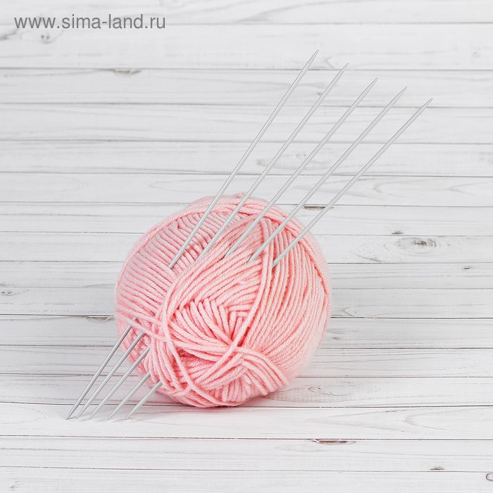 Спицы для вязания чулочные, d=3мм, 30см, 5шт - Фото 1