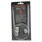 Спицы для вязания, раздельные, на леске, со счётчиком петель, d=6мм, 60см, 2шт - Фото 2