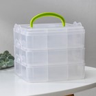 Органайзер для для мелочей, 3-х ярусный, 18 ячеек - Фото 2